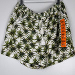 Briggs New York  Green Palm Print Women's Cargo Shorts Photo 0