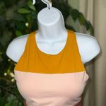 Senita Athletics SENITA Athletic Color block Racer Back Sports Bra Size Medium Photo 1