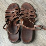 Etienne Aigner “Grant” Leather Sandals Size 9 Medium Photo 7