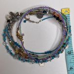 Chico's 7 Thin Beaded Lobster Clasp Bracelets Loose Fitting Bohemian Colorful EUC OS Photo 7