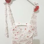 For Love & Lemons NWT NEW Giada Sheer Polka Dot Maxi Dress Size Medium M Photo 9