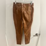 Aritzia Wilfred Free Brown Faux leather skinny pants Photo 1