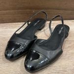 Marc Fisher Dela Closed Toe Sling Back Dress Flat Black Size 7 Photo 5