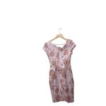 Theia Angela‎ Cocktail Dress Size 4 Pink Photo 8