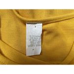 VTG 90s Autumn Yellow Tiered Tunic Dress 3/4 Balloon Sleeve Women’s M Barbie Size M Photo 7