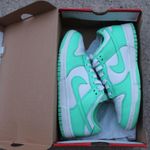 Nike  Women's Green and White Sneakers Sz 9.5 Photo 9
