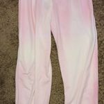 Pretty Little Thing Pink Tie Dye Sweatpants Joggers Photo 0