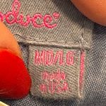 Fresh Produce  Sunset Sky Escape Dress DPV Deep Dive cutout sleeves. Size M/L NWT Photo 6