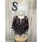 Black Rainn  black and red blouse Photo 1