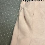 Chicwish Women's Baby Pink Size S/M Sweater With Black Tie Details EUC Photo 4