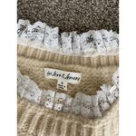 For Love & Lemons  x Victoria’s Secret Milana Sweater in Ivory – Size Small Photo 2