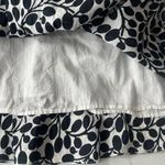 Van Heusen Y2K Babydoll Sleeveless Dress Sz 4 Preppy Office Leaf Midi Retro Mod Photo 3