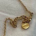 Christian Dior PETIT CD BAROQUE NECKLACE Gold-Finish Metal, Pink Crystals and Light Pink Glass Photo 8