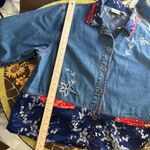 Chico's CHICO’S ASIAN FUSION DENIM JACKET Sz: 3/16 Photo 10