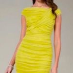 Tadashi Shoji  ruched layered bodycon cocktail dress, size large Photo 2