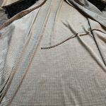 Victoria's Secret Houndstooth Lace Detail Silky Kimono Robe Wrap Size S/M Black Photo 1