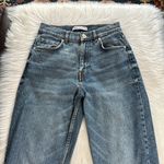 ZARA  High Waist Ankle Length Mom Jeans Photo 3