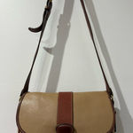 Coach  Vintage Sheridan Mayfield Beige Brown Saddle Leather‎ Shoulder Bag 4225 K Photo 0