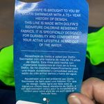 Dolfin Aquashape one piece swimsuit, navy/lime size 8 Photo 8