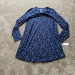 Croft & Barrow  Star Print Night Shirt SIZE S Photo 0