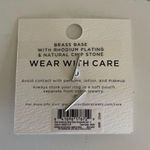 Pura Vida New  Raw Gemstone Ring Amazonite Size 5 Photo 2