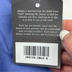 Jaanuu  Ceil Blue Scrub Top Womens Size Small Relaxed‎ V-neck Pockets J96124 NEW Photo 2