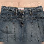 Bisou Bisou  Womens 10 Jean Skirt Mermaid Flare Maxi Style Vintage Y2K 2000s Photo 1