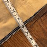 All:Row cropped gingham trim hooded trench coat size small Tan Photo 6