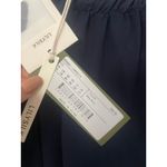 LILYSILK Pleated Sleeveless Silk Midi Dress Navy Blue NWT NWD Size 14 Mulberry Photo 7