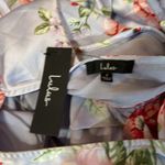 Lulus NWT  Floral Halter Top Swing Dress Tie Back Lined Size Small Photo 6