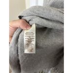 Ella Moss Wool Cashmere Blend Wrap Fringe Sweater Size Large Western Boho Cozy Photo 4