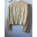 VTG Jonathan Hitchcock for Reuben Thomas Silk Tweed 2 Piece Skirt Suit Set Tan Photo 7