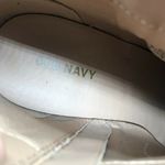 Old Navy Womens Ankle Boots Stacked Heel Faux Suede Zipper Beige Size 7 Photo 6