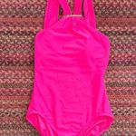 Michael Kors  HOT PINK HIGH NECK HALTER ONE PIECE BIKINI Photo 0