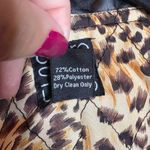 Clara Sun Woo black faux leather crocodile jacket Size XL Photo 4