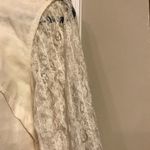 Vintage 1950s Lace Exaggerated Ruffle Tulle Blouse White Adelaar Size M Photo 8