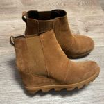 Sorel JOAN OF ARCTIC II WEDGE CHELSEA SNOW BOOT Size 10 color: COGNAC Photo 1