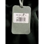 Tea Berry Green Flocking Cotton Turtleneck Polka Dot Maxi Dress Size 20 Photo 4