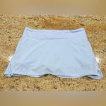 Lululemon Play Off the Pleats Mid-Rise Golf Tennis Skirt Pastel Blue Sz 10 Rare Photo 6