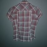 The North Face S Vented Fishing Shirt in Pink Orange Plaid Photo 9
