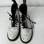 Dr. Martens white boots size 5 Photo 3
