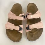 Birkenstock  Birkis Madura Women’s Sz 10 Birko-flor Pink/Peach narrow Photo 2