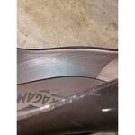 Salvatore Ferragamo  Womens Green‎ Peep Toe Embellished High Heels Shoes Size 10 Photo 8