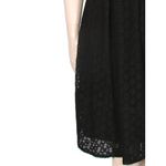 Isaac Mizrahi  Corset Bodice with Spaghetti Straps Black Lace Dress Size: 6 Small Photo 2