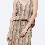 Paige Aja Snakeskin Print V-Neck Camisole Photo 0