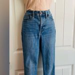 Madewell  10” High Rise RoadTripper Skinny Jeans Medium Wash Blue in EUC Sz 28 R Photo 3