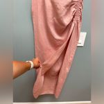 Revolve Rumer The Label LouLou Maxi Linen Dress Cutout S Dusty Pink Photo 6