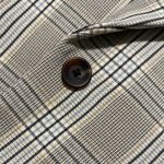 ON 34th Brown and Blue Blazer with Tailored Silhouette Size 8 Photo 6