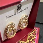 House of Harlow 1960 | Twisted Earrings Gold Photo 4