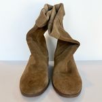 Sole Society Calanth Suede Leather Slouchy Heeled Boots Photo 3